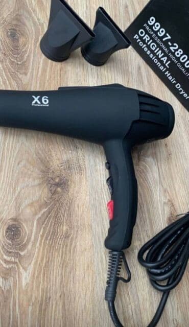 фен настенный: Очень мощный и выносливый фен. Предназначен как для домашнего — 1