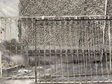 Решетки для заборов, Покраска забора