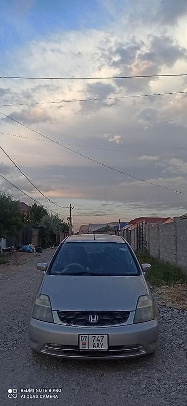 лобовой стрим: Honda Stream: 2002 г., 1.7 л, Автомат, Бензин, Универсал — 4