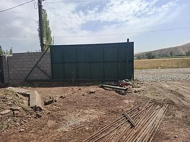 ролик для троса: Откатные металлические ворота из профнастила - Тип: откатные — 2