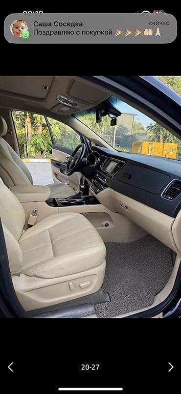 transporter multivan: Kia Carnival: 2018 г., 2.2 л, Автомат, Дизель, Минивэн — 4