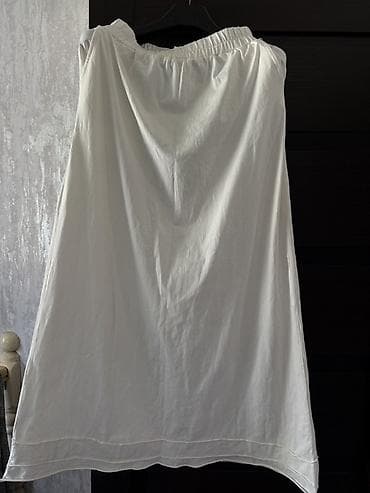 печатка серебро: Юбка, Модель юбки: Трапеция, Макси, Джинс, По талии — 1