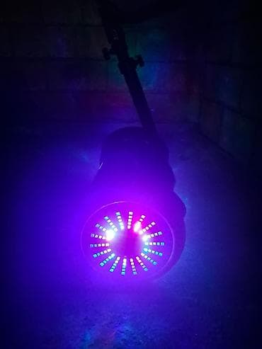 Велоаксессуары: Гироскутер с ручкой-колонной и световой подсветкой - Форм-фактор — 9