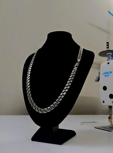 Жеке буюмдар: 💎Серебряная цепь Бисмарк 30 гр 55 см Ручная работа Серебро 925 проба — 7