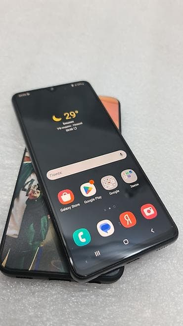 poco m: Samsung Galaxy A32 5G, Б/у, 128 ГБ, цвет - Черный, 2 SIM — 1