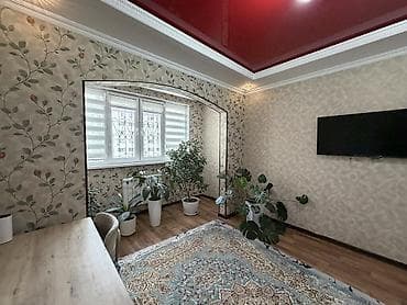 Недвижимость: 4 комнаты, 106 м², 106 серия улучшенная, Кок-Жар ж/м 106 серия улучшенная, 6 этаж, Дизайнерский ремонт — 8
