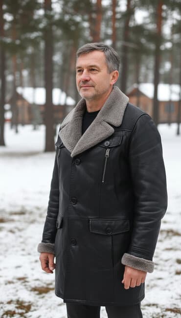 брендовые мужские спортивные костюмы из турции: Продается дубленка мужская натуральный мех и кожа натуральная — 2