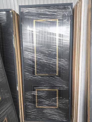 эшиктер уй: Входные/межкомнатные двери современного дизайна - Модель 1: светлая — 2