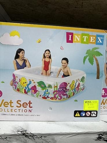 книги детям: Надувные детские бассейны Bestway и Intex — яркие модели для двора и — 3