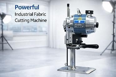 Мощный промышленный раскройный станок для тканей - Тип: вертикальный