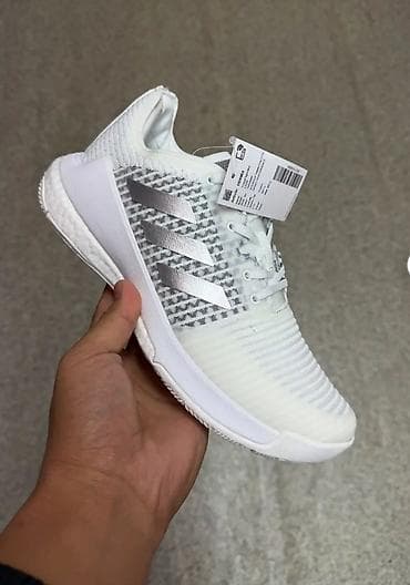волейбольные кроссовки адидас: Мужские кроссовки, 42, Adidas, Новый, цвет - Белый, Самовывоз — 1