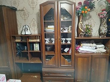 я ищу шкаф: Стенка-шкаф, Тип стенки-шкафа: Модульная, Для зала, Б/у, Особенности: С рабочим столом — 2