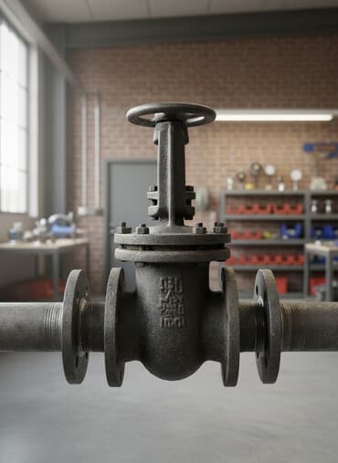 услуги аргонной сварки: Запорный клапан, Материал: Металл, Диаметр резъбы: 100 мм — 1