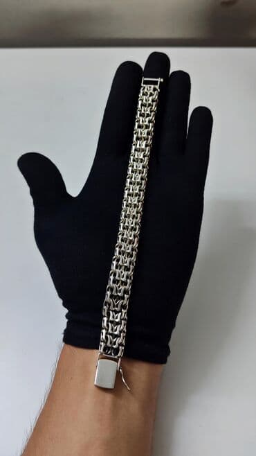 чачы casio: Серебряный браслет Император Серебро 925 проба Ручная работа — 5