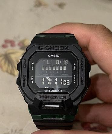 nike plus: CASIO G‑SHOCK GBD‑200UU‑1E — спортивные часы с прямоугольным корпусом — 2
