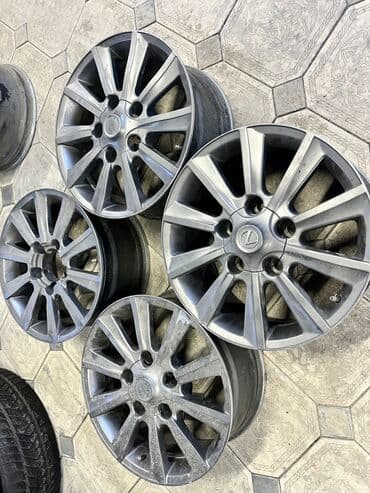 продаю титан диск на ниву: Литые Диски R 18 Toyota, Комплект, отверстий - 5, Б/у — 2