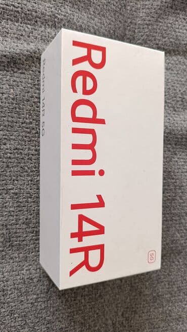 аренда телевизоров: Redmi, Redmi 14C, Жаңы, 128 ГБ, түсү - Кара, 2 SIM — 1