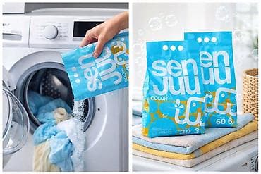 аниме товары: Стиральный порошок Senjuu - Форматы: 3 кг (голубая упаковка) и 6 кг — 4