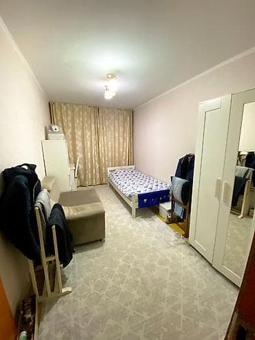 3 комнатная квартира токмок: 3 комнаты, 58 м², 104 серия, 1 этаж, Косметический ремонт — 2