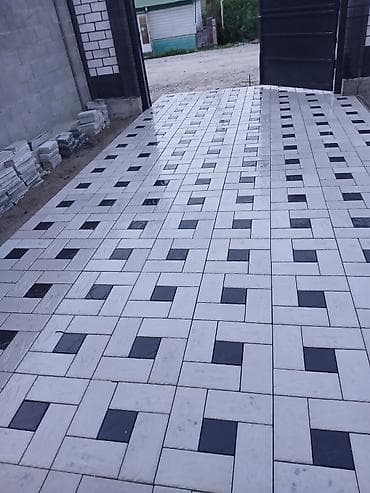 горка для зала классика: Тротуарная плитка для двора и подъездной зоны - Формат: модульная — 1