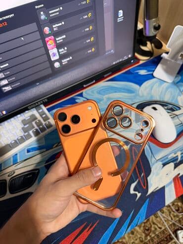 айфоны бишкек цена: IPhone 17 Pro, Колдонулган, 256 ГБ, Каптама, 100 % — 1