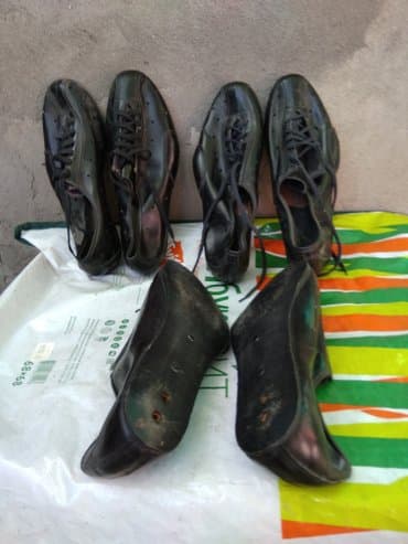 Новые профессиональные велосипедные туфли изготовлены в СССР размер