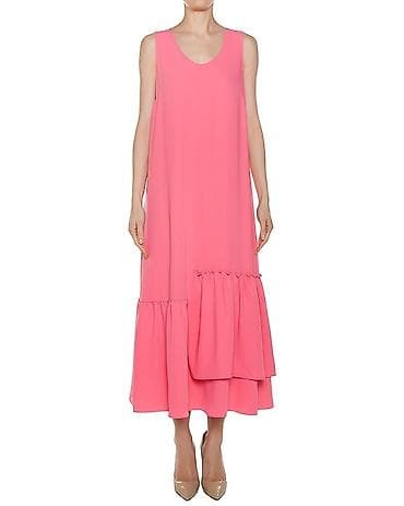 massimo: Повседневное платье, Италия, Лето, Длинная модель, Креп, Сарафан, M — 2