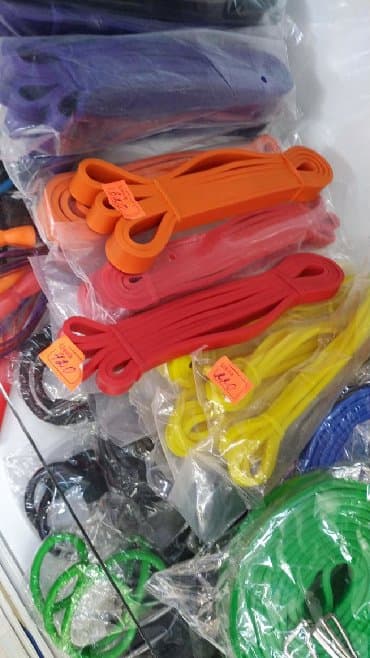 спортивная резинка для тренировок: Петли, мини петли все размеры в спортивном магазине SPORTWORLDKG — 1