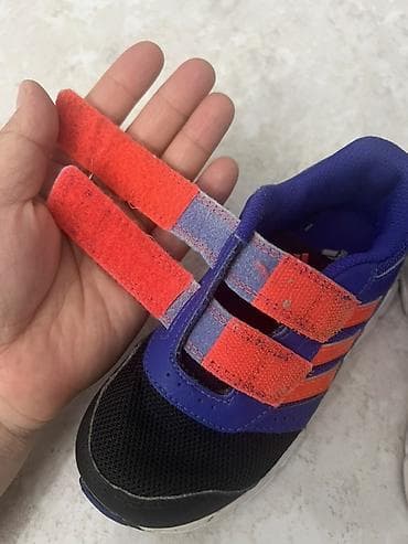 asics sky elite: Детские кроссовки Adidas. - Модель: с двумя липучками (удобная — 6