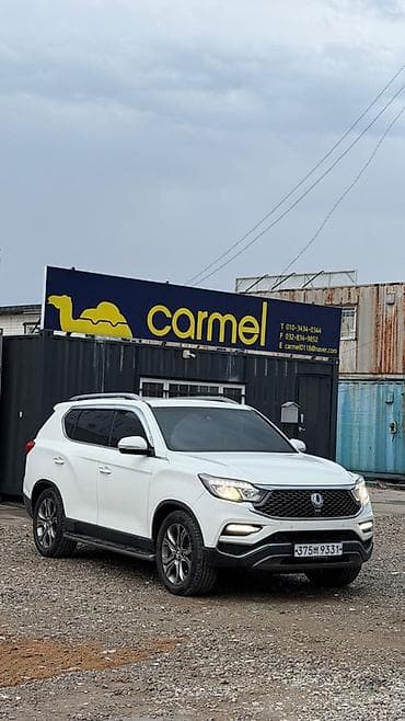 range river: Ssangyong Rexton: 2019 г., 2.2 л, Автомат, Дизель, Внедорожник — 1