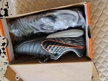 nike tn: Футбольные бутсы Nike (сороконожки/турф) в фирменной коробке. - Цвет — 1