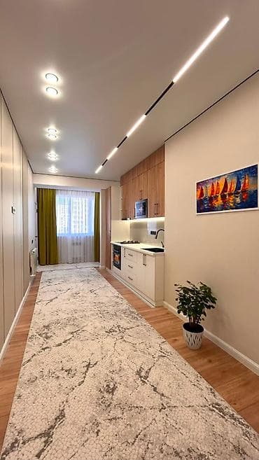 2 комнаты, 51 м², Боконбаева/Уметалиева Элитка, 8 этаж, Дизайнерский ремонт — 10