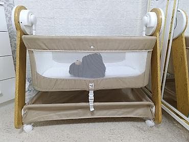 вибро люлька: Люлька, Новый, Качалка, Дерево, цвет - Бежевый, Самовывоз — 5