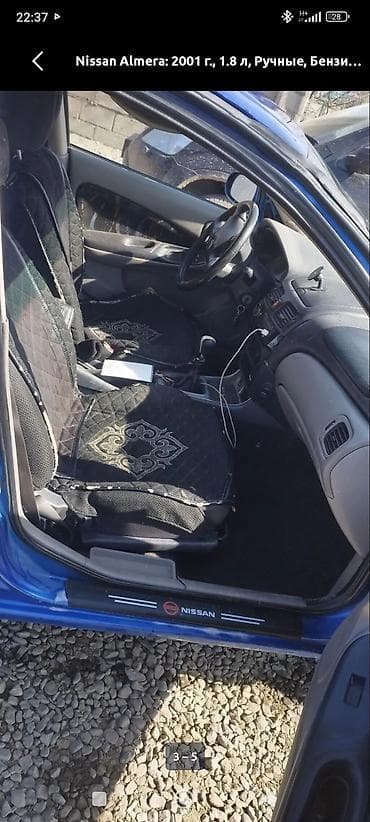 corolla verso: Nissan Almera: 2001 г., Хэтчбэк — 8