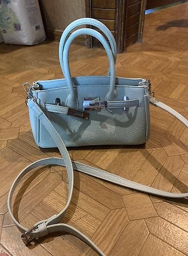 мужской портфель: Сумка женская мини с длинным ремнем через плечо. - Цвет — 3