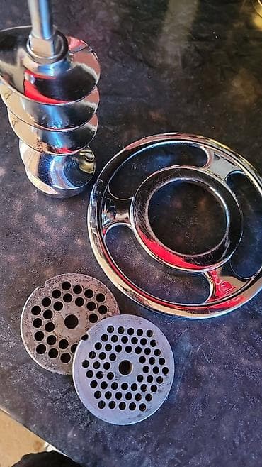 Компрессоры: Промышленная электрическая мясорубка TK22 - Корпус и бункер из — 4