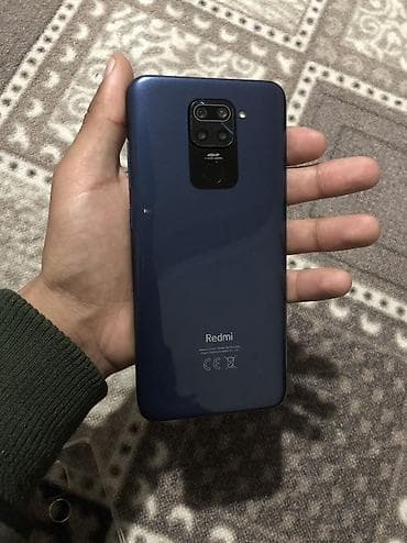 редми a3: Redmi, Redmi Note 9, Б/у, 64 ГБ, цвет - Синий, 1 SIM, 2 SIM — 1