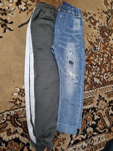 Джинсы и брюки, цвет - Голубой, Б/у
