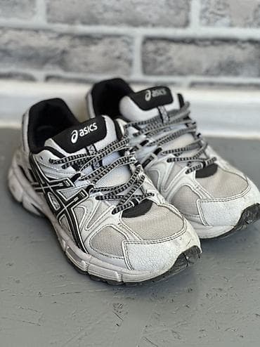 сапог талас: Мужские кроссовки, 41.5, Asics, Б/у, цвет - Серый — 1