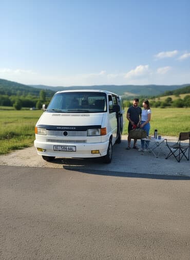 продаю или меняю на дом: Volkswagen Transporter: 1995 г., 1.9 л, Механика, Дизель, Фургон — 1