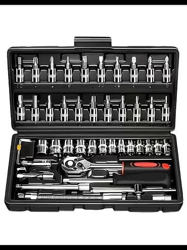 Набор торцевых головок и бит в кейсе - Универсальный комплект для