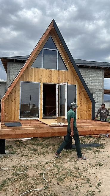 модульный дома: Строительство и изготовление домов A‑Frame и Barnhouse из SIP‑панелей — 1