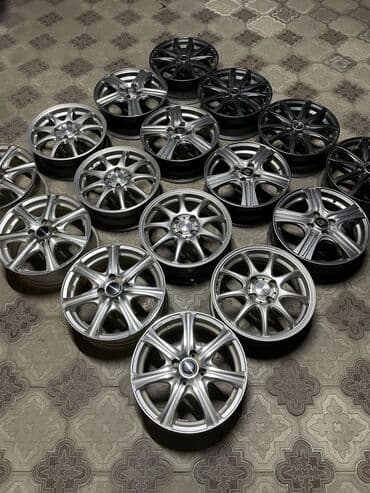 вращающийся диск: Литые Диски R 15 RAYS, Комплект, Б/у — 6