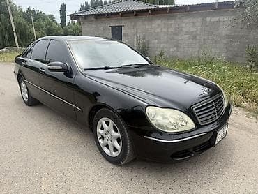 Mercedes-Benz S-Class: 2003 г., 3.7 л, Автомат, Газ, Седан — 2