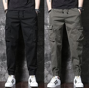 Куртки: Мужские лыжные штаны, Новый, Без утеплителя, Внутренние и внешние карманы — 1