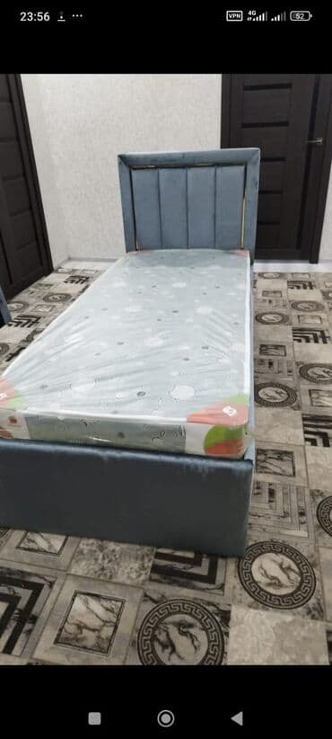 Ковролин: Двуспальная кровать, Новый, С мягким изголовьем, длина - 2000 см — 6