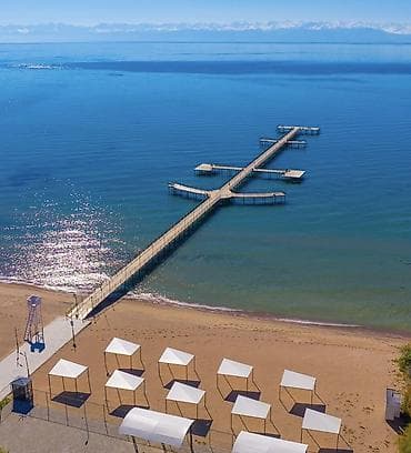 о.ц. costa brava корумду цены: Коттедж, ЦО Атлантис, Сары-Ой, Детская площадка, Парковка, стоянка, Охраняемая территория — 3
