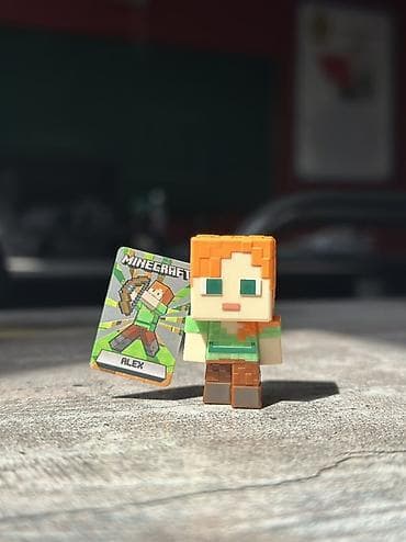 Фигурка Minecraft — Алекс (Alex) - Коллекционная мини-фигурка