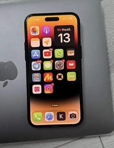 samsung fold: IPhone 14 Pro Max, 256 ГБ, Черный, Чехол — 1