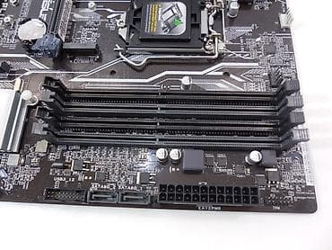 i56: Материнская плата, Б/у, Asus, LGA1151, Mini-ATX, Для ПК — 6